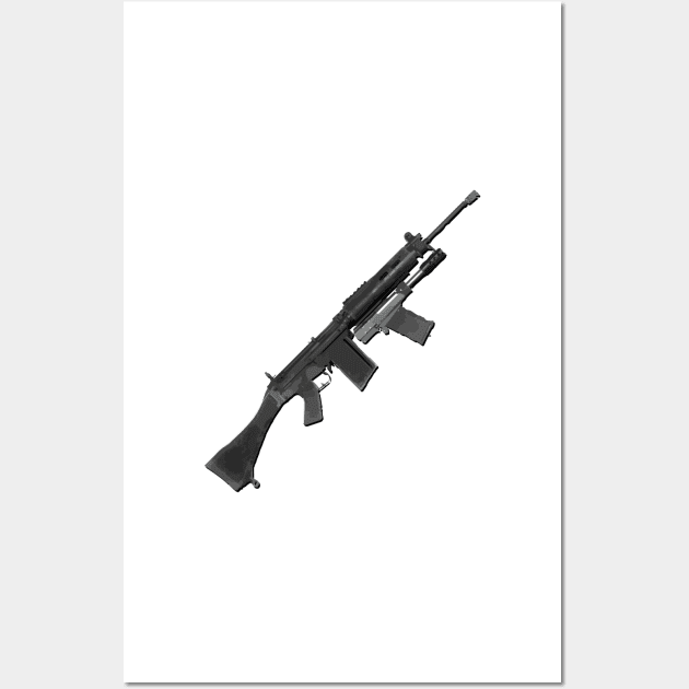 FN-Fal CAMRS Wall Art by TortillaChief